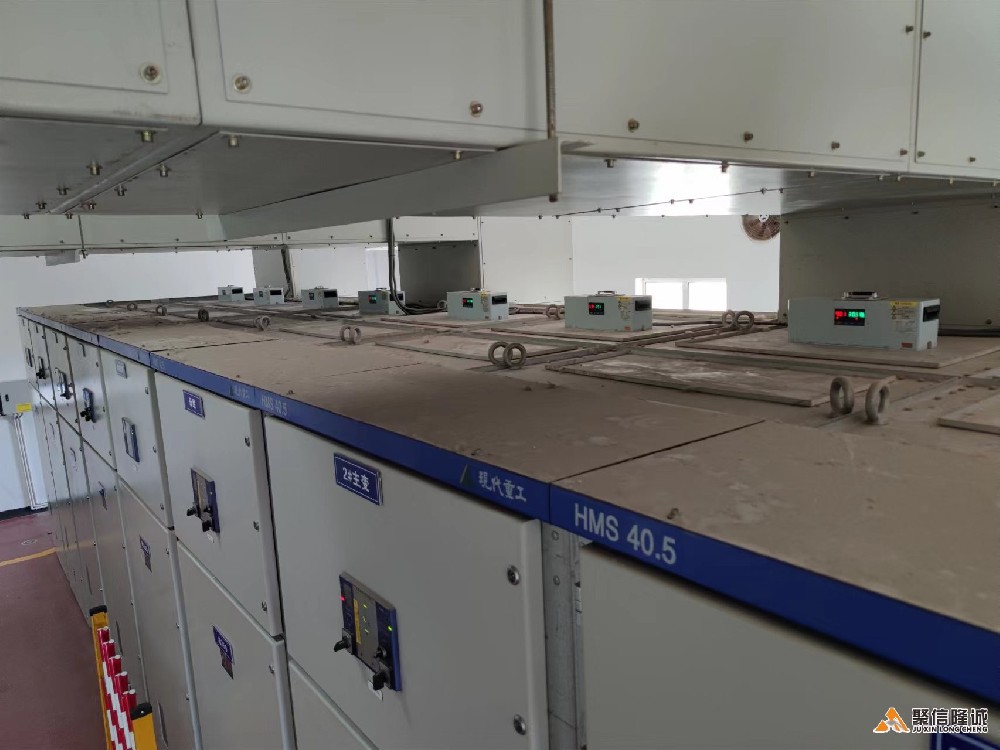 開關柜母排 置頂式霧化免排水除濕機案例